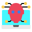 Laptop Symbol 64x64