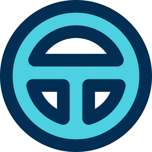 Steering wheel icon