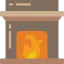 Fireplace icon 64x64