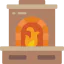 Fireplace icon 64x64