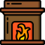 Fireplace icon 64x64