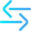 Left and right arrows icon 64x64