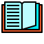 Open book icon 64x64