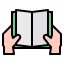 Open book icon 64x64