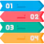 Bar chart icon 64x64