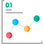 Line chart icon 64x64