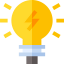 Light bulb ícone 64x64