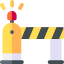 Parking barrier icon 64x64