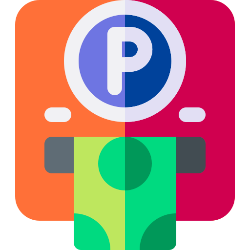Parking fee icon