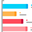 Bar chart icon 64x64