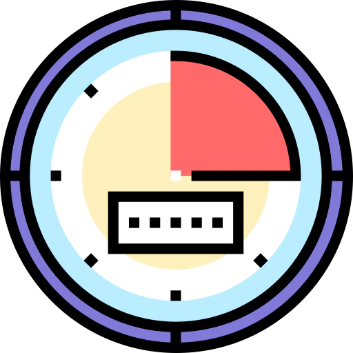 Time tracking icon