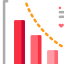 Bar chart icon 64x64
