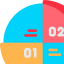 Pie chart icon 64x64