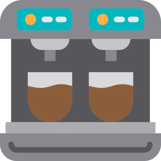 Coffee machine icon