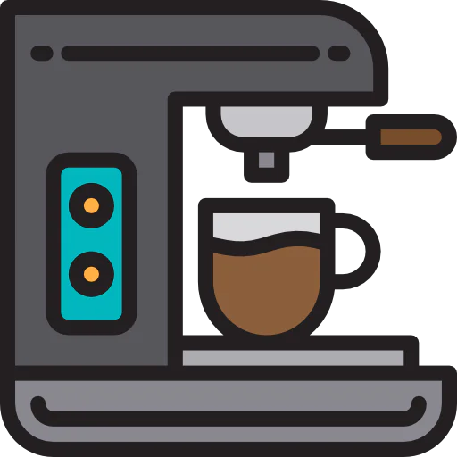 Coffee machine icon