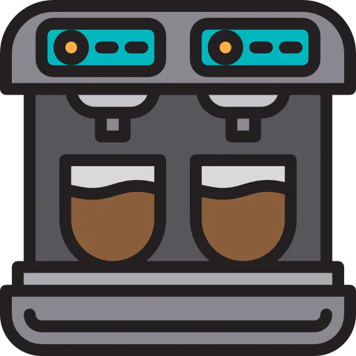 Coffee machine icon
