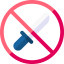 No knife icon 64x64