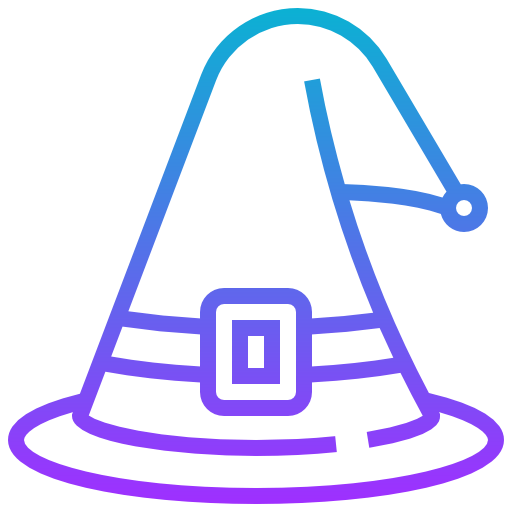 Witch hat icon