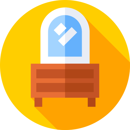 Dressing table icon