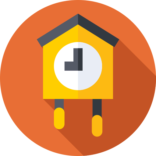 Cuckoo clock icon