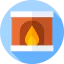 Fireplace icon 64x64