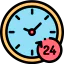 24 hours icon 64x64