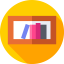 Book shelf icon 64x64