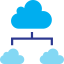 Cloud network icon 64x64