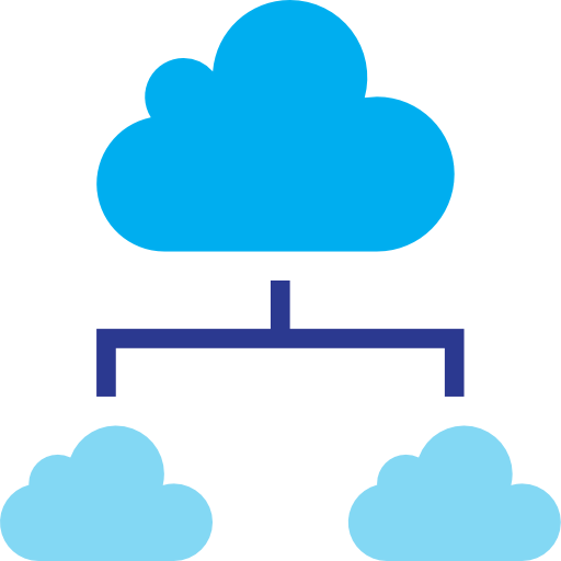 Cloud network icône