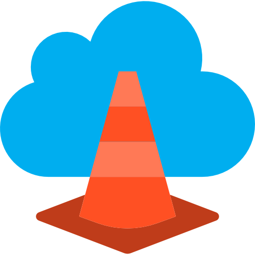 Traffic cone icon