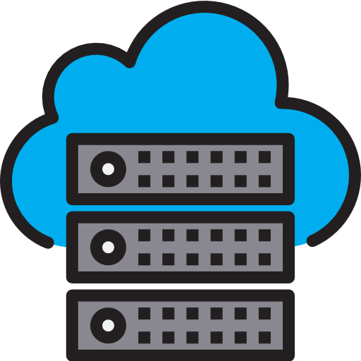 Cloud network icon