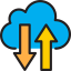 Up and down arrows icon 64x64