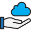 Cloud computing icon 64x64