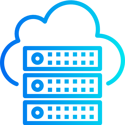 Cloud network icon