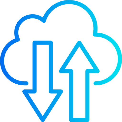 Up and down arrows icon
