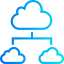 Cloud network icon 64x64