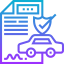 Car insurance icon 64x64