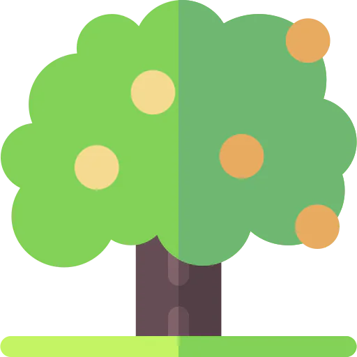 Apple tree icon