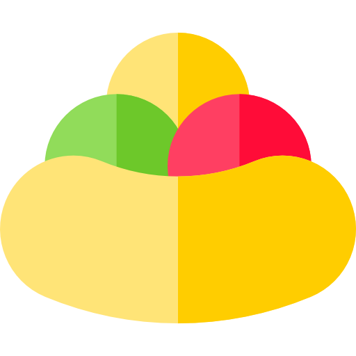 Banana split icon