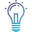 Light bulb icon 64x64