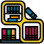 Book shelf icon 64x64