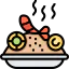 Fried rice icon 64x64