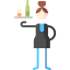 Waitress icône 64x64