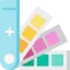 Color palette biểu tượng 64x64
