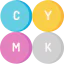 Cmyk biểu tượng 64x64