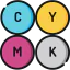 Cmyk biểu tượng 64x64