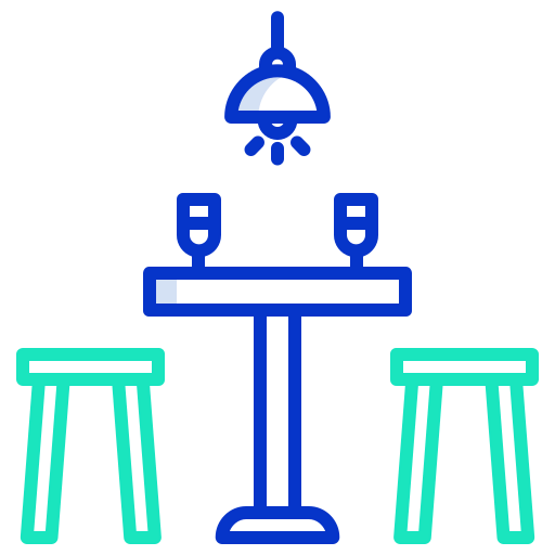 Dining table icon