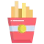 French fries icon 64x64