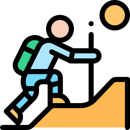 Climbing icon