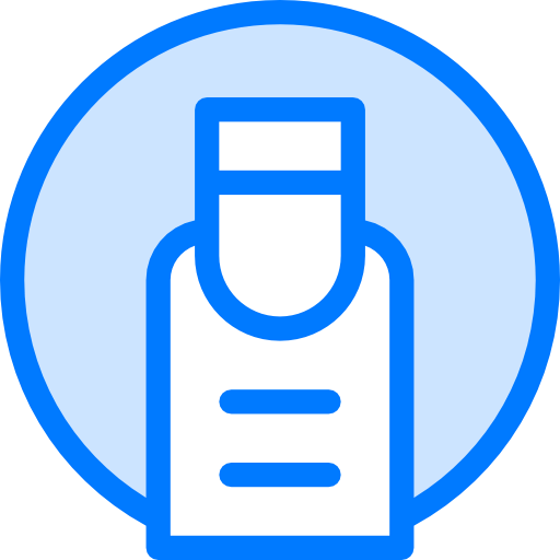 Fingerprint scan icon